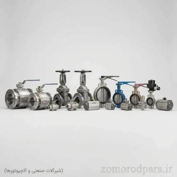 شیر آلات و اکچیوترها